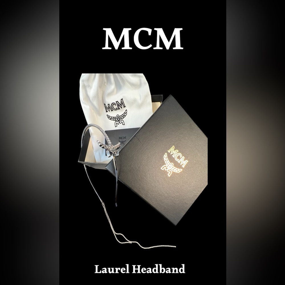 MCM Laurel & Rhinestone Headband - Full Inclusion (A532)